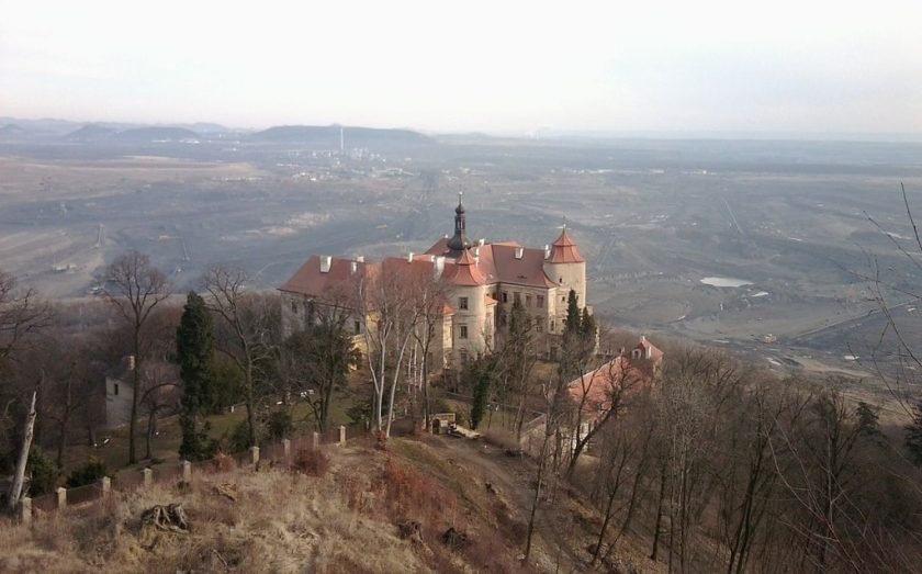 Zámek Jezeří. Zdroj: Wikimedia