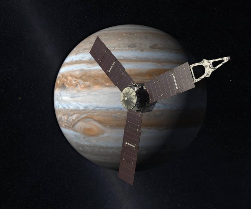 Vesmírná sonda Juno agentury NASA. Zdroj: NASA