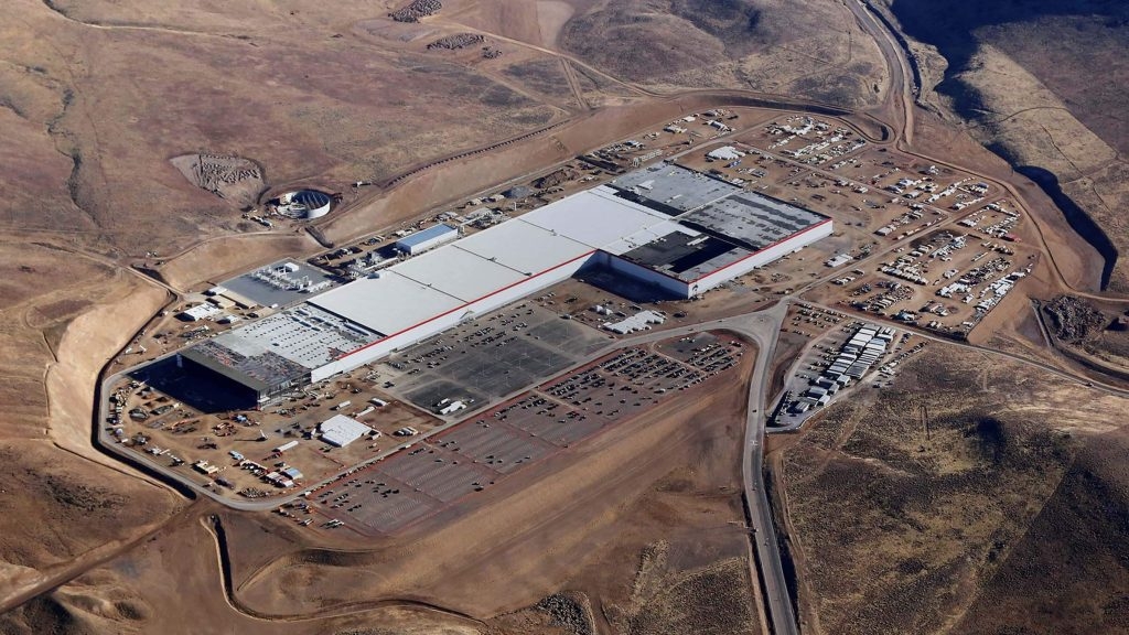 Tesla Gigafactory. Zdroj:Tesla