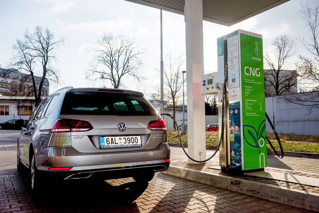 Plnící stanice CNG innogy