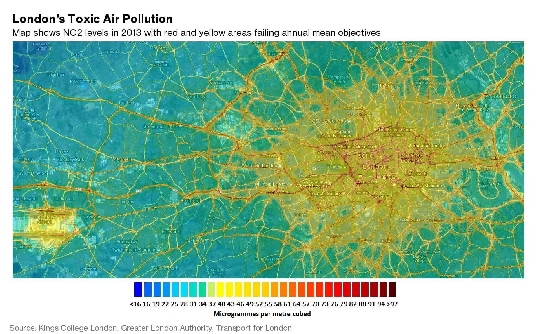 pollution london