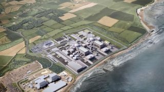 Vizualizace jaderné elektrárny Hinkley Point C. Zdroj: www.edfenergy.com