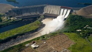 Vodní nádrž Simona Bolívara ve Venezuele (Guri dam), zdroj: net4info.eu