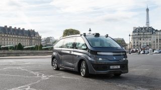 Autonomní elektrické taxi AUTONOM CAB. Zdroj: NAVYA