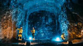 Budování geologického konečného úložiště Onkalo ve Finsku (zdroj Posiva).