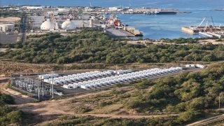 The Kapolei Energy Storage facility on Oahu. (Zdroj: PlusPower)